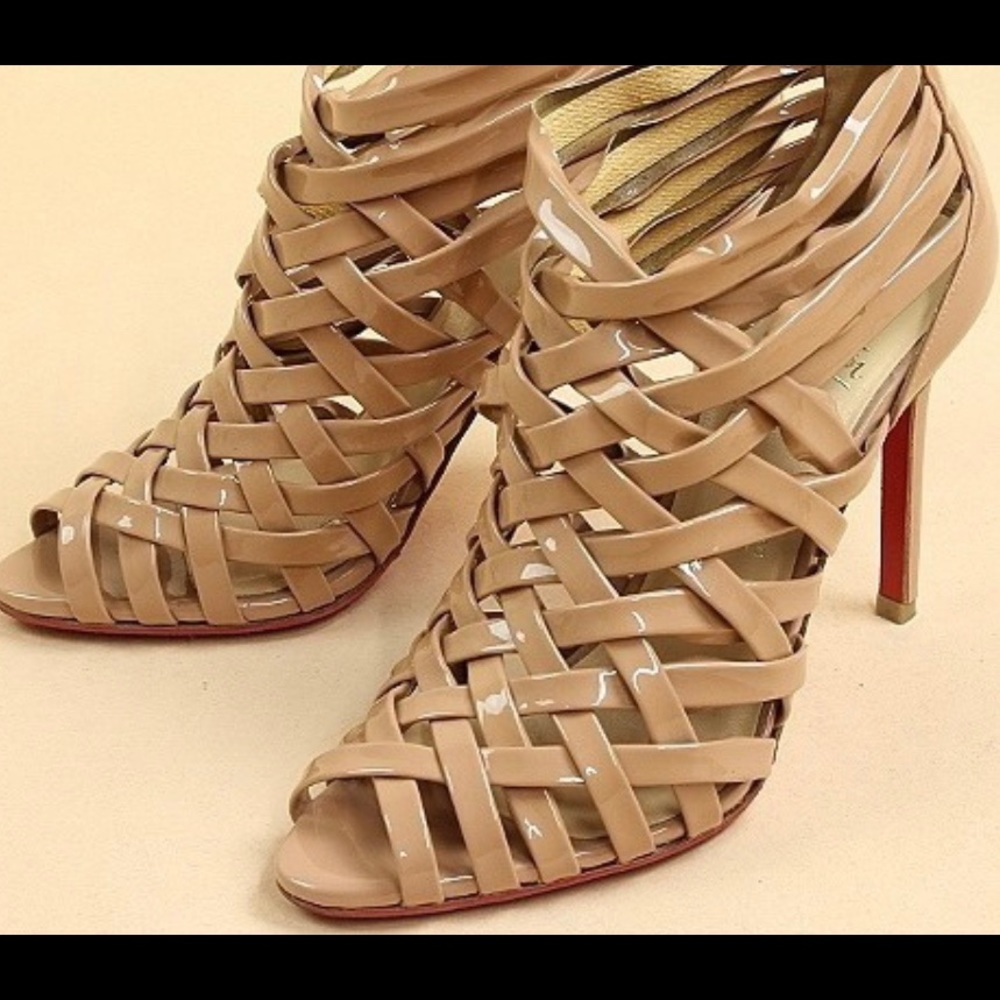 Pre owned authentic Christian Louboutin shoes